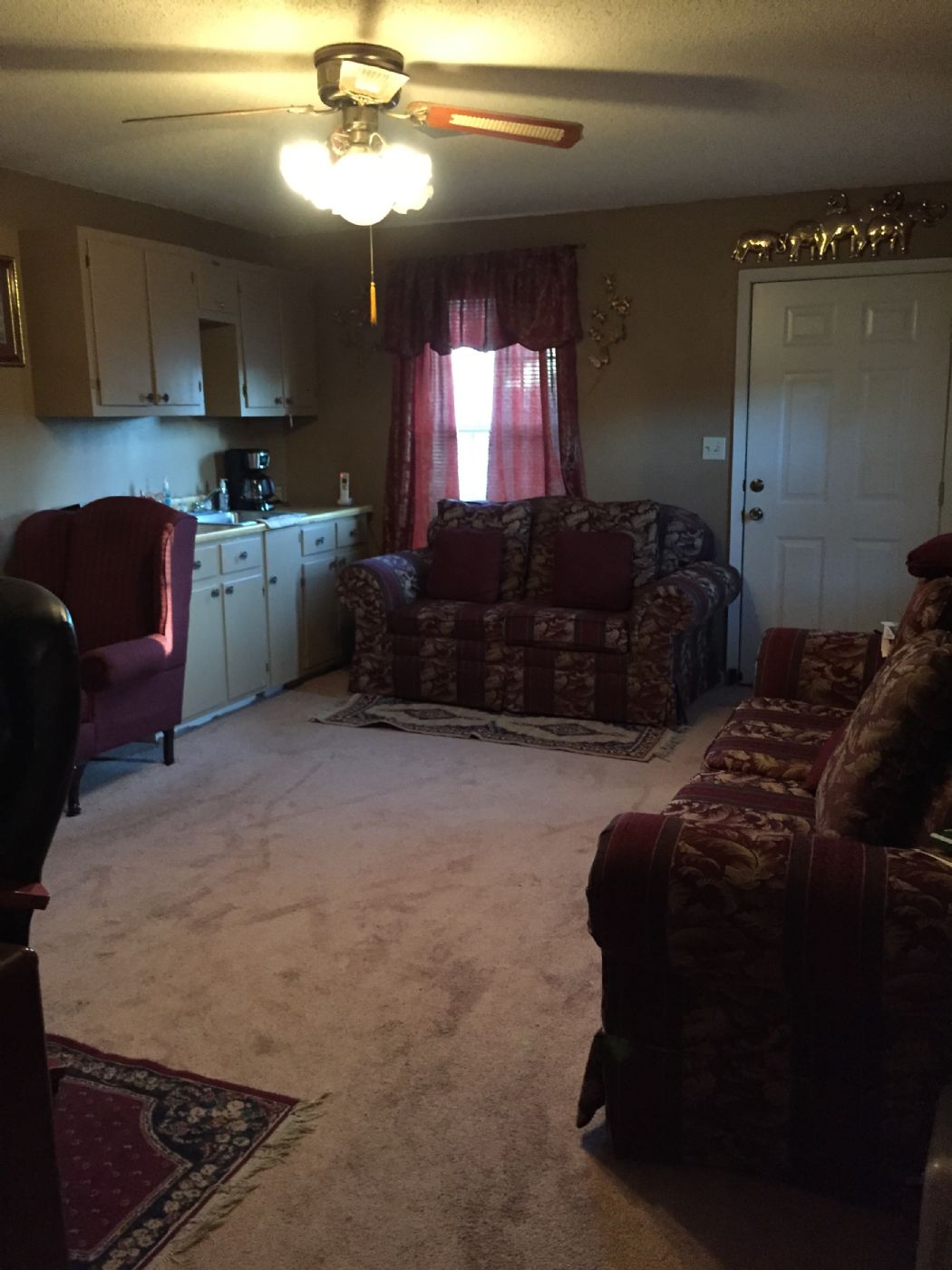 Inlaw quarters with den and small kitchenette